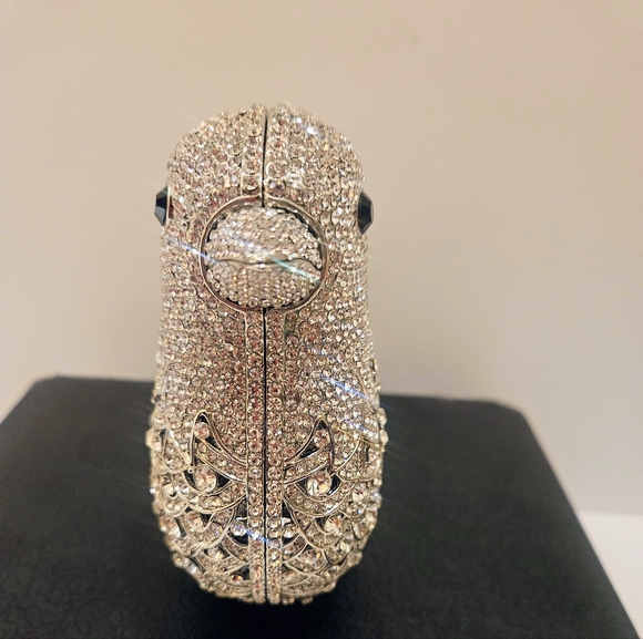 Natasha Crystal Rhinestone Embellished Evening Bag - Picture 4 of 12